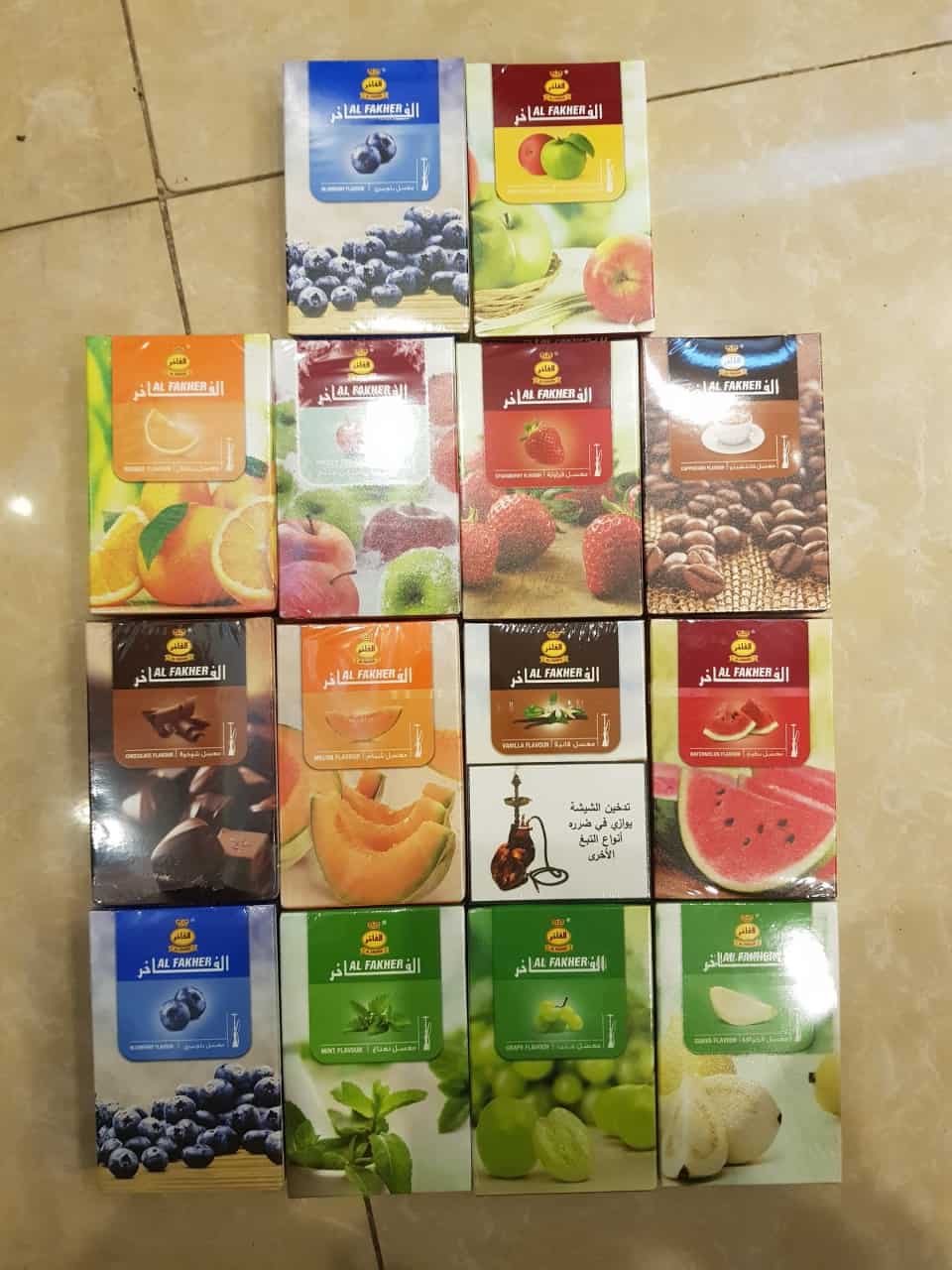 thuốc shisha alfakher